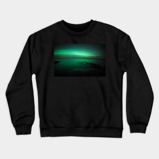 Mystic northern lights glow Crewneck Sweatshirt